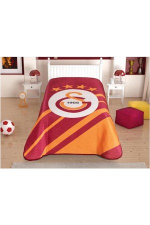 TAÇ Lisanslı Galatasaray Cross Logo Tek Kişilik Battaniye